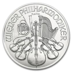 Platinová mince 1 Oz Wiener Philharmoniker 2018