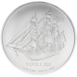 Stříbrná mince 1 Oz Bounty 2009