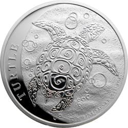 Stříbrná mince 1 Oz Turtle 2021