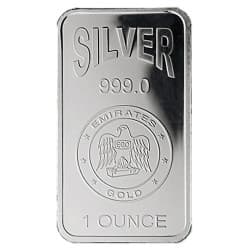 Stříbrný slitek 1 Oz Emirates Gold