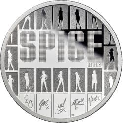 Stříbrná mince 2 Oz Music Legends Spice Girls 2026