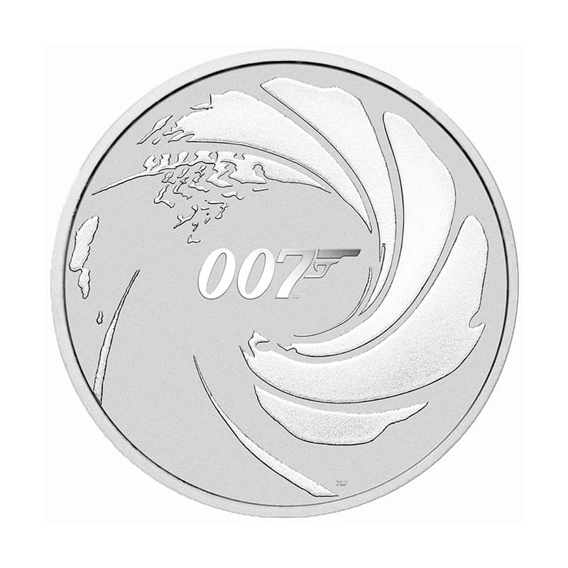 Stříbrná mince 1 Oz James Bond 007 (2020)