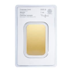 Zlatý slitek 1 Oz Heraeus