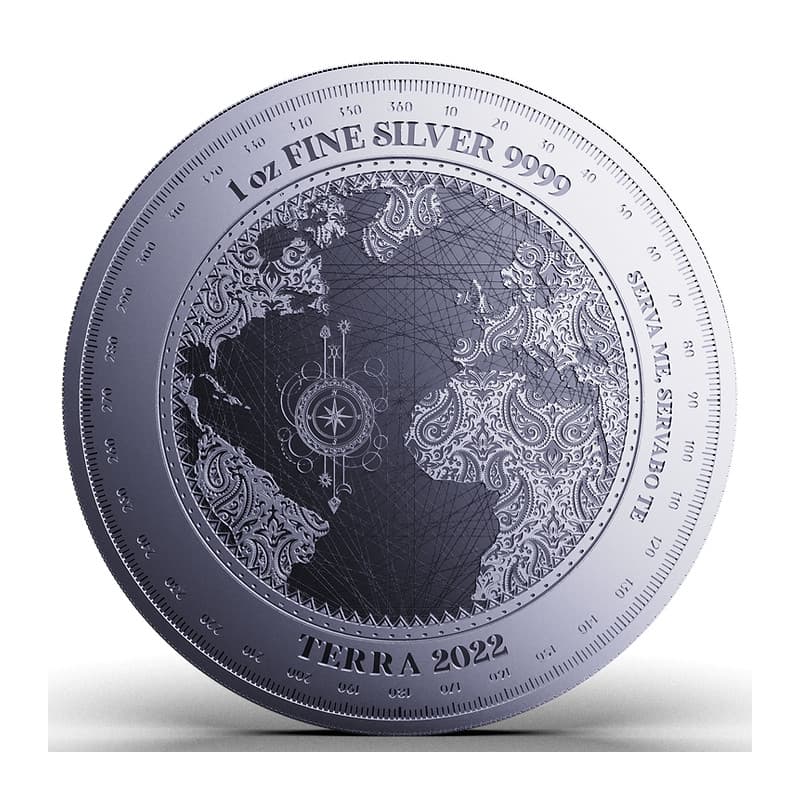 Stříbrná mince 1 Oz Terra 2022