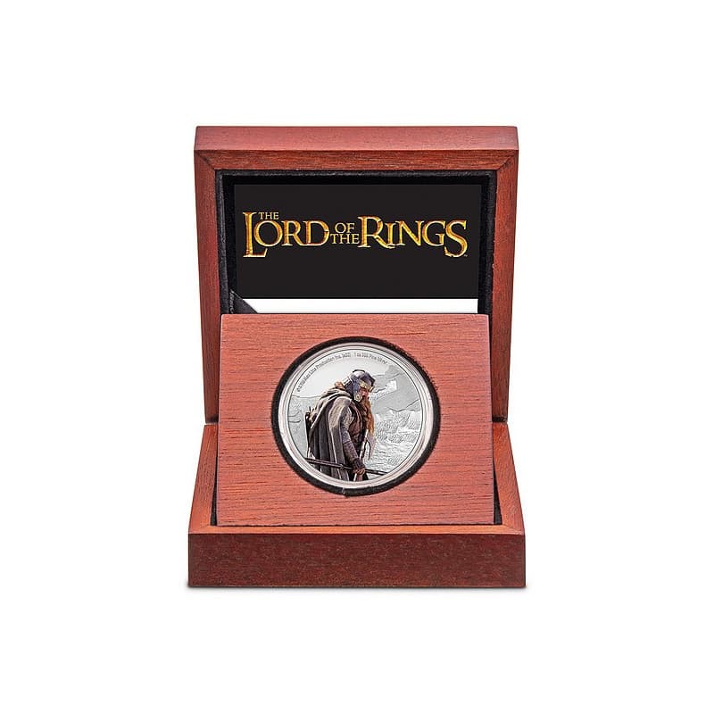 Stříbrná mince 1 Oz The Lord of the Rings Gimli 2021