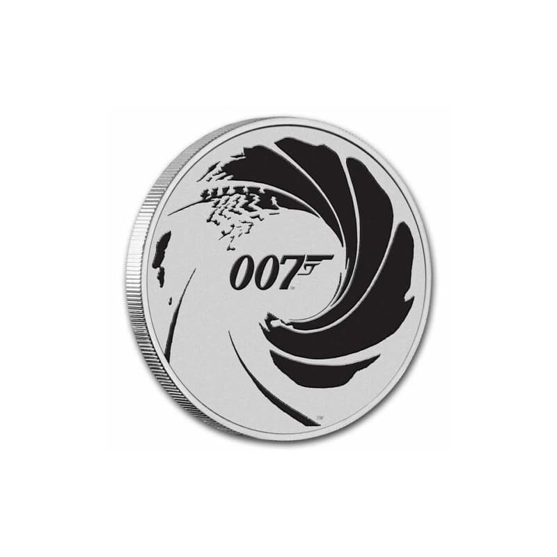 Stříbrná mince 1 Oz James Bond 007 (2022) Kolorovaná