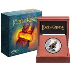 Stříbrná mince 1 Oz The Lord of the Rings Gollum 2022