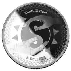 Stříbrná mince 1 Oz Equilibrium 2020 Proof-like
