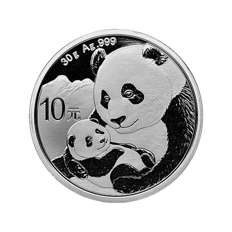 Stříbrná mince 30 g China Panda 2019