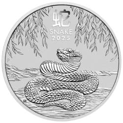 Stříbrná mince 1/2 Oz Lunar Series III Year of the Snake 2025