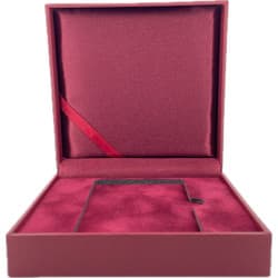 Krabička na slitky 86 x 54 mm červená