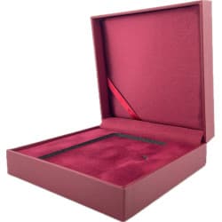 Krabička na slitky 86 x 54 mm červená