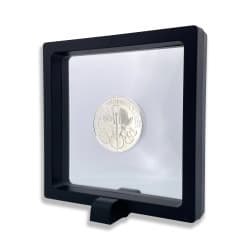 Rámeček na minci 3D box 110 mm černá