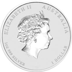 Stříbrná mince 1 Oz Lunar Series II Year of the Tiger 2010
