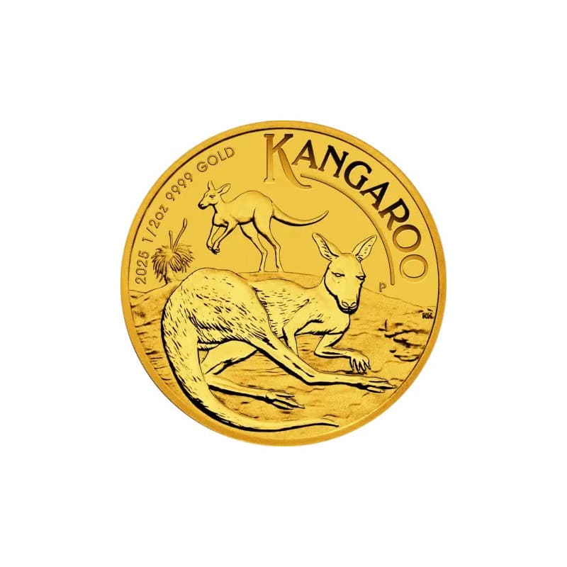 Zlatá mince 1/2 Oz Kangaroo 2025