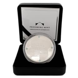 Stříbrná mince 1 Oz Magnum Opus 2023 Proof křištály Swarovski