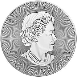 Stříbrná mince 1 Oz Maple Leaf 2019