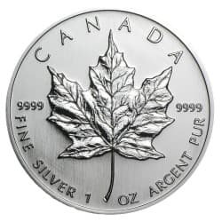 Stříbrná mince 1 Oz Maple Leaf 2007