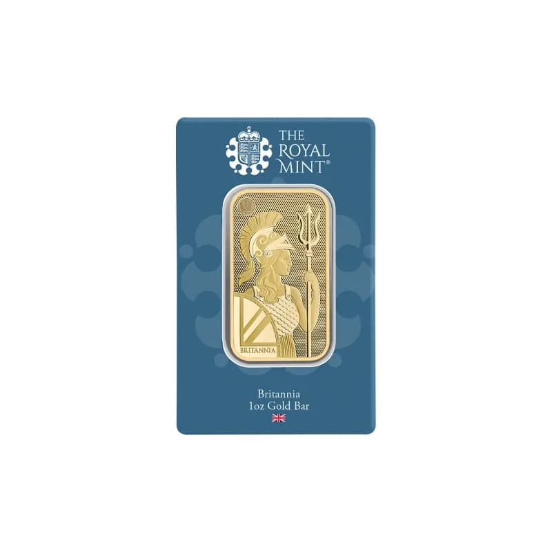 Zlatý slitek 1 Oz Britannia
