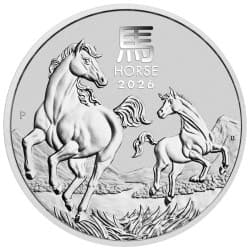 Stříbrná mince 1/2 Oz Lunar Series III Year of the Horse 2026