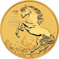 Zlatá mince 1 Oz Lunar Series III Year of the Horse 2026