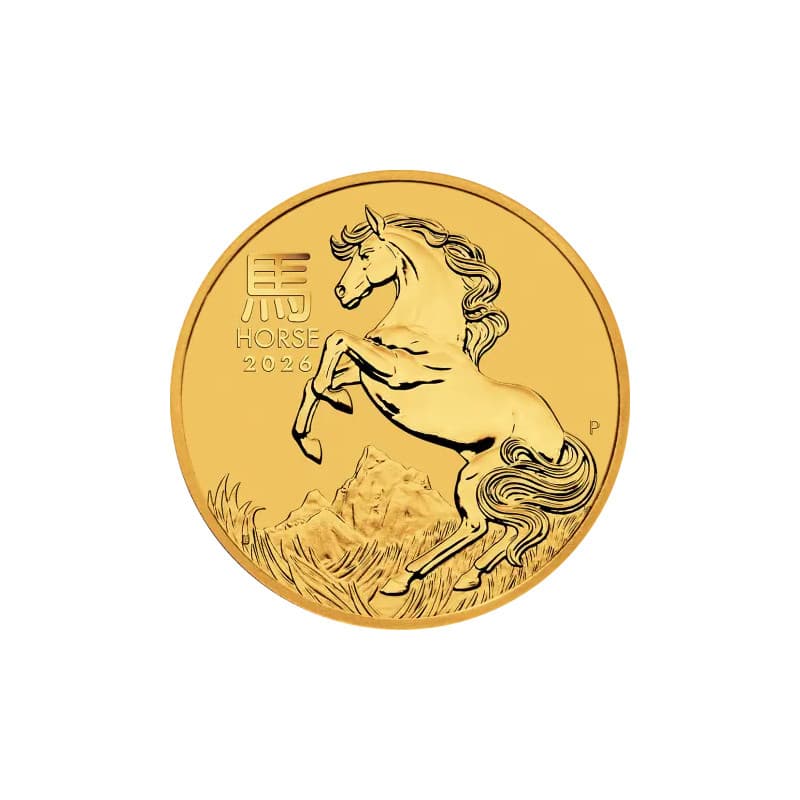 Zlatá mince 1 Oz Lunar Series III Year of the Horse 2026