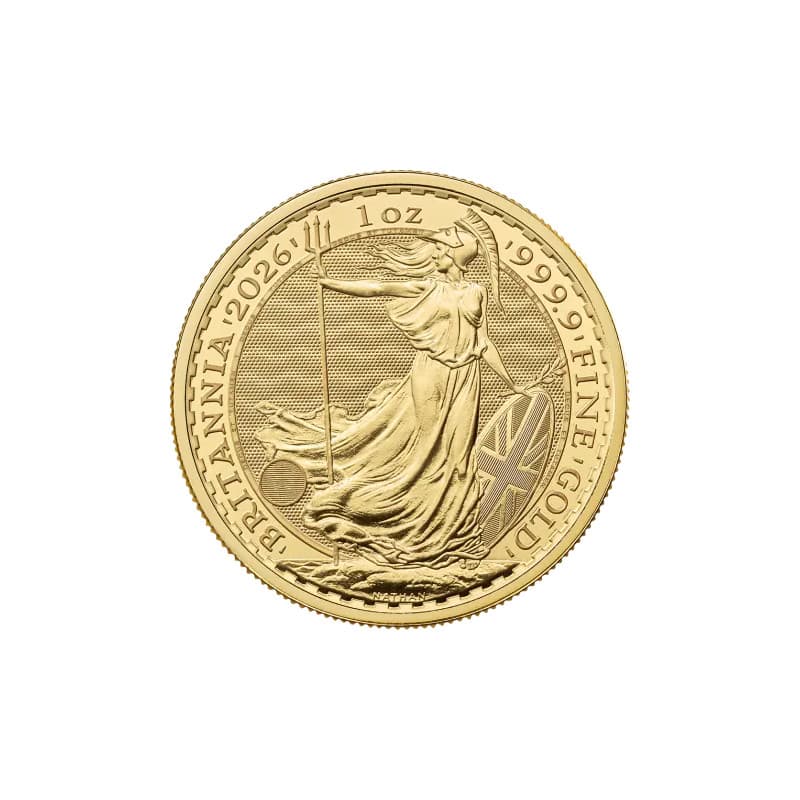 Zlatá mince 1 Oz Britannia 2026