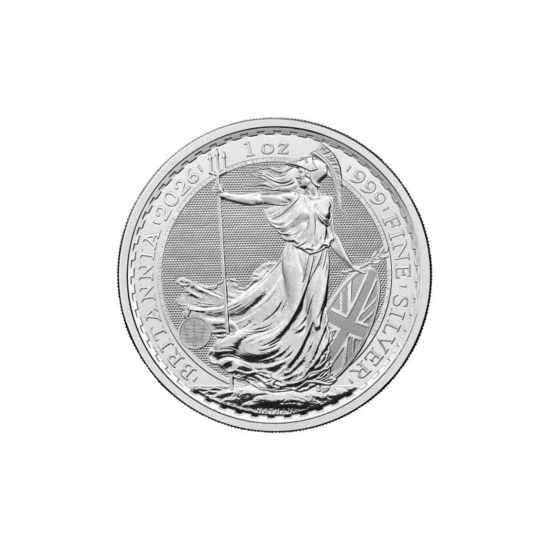 Stříbrná mince 1 Oz Britannia 2026