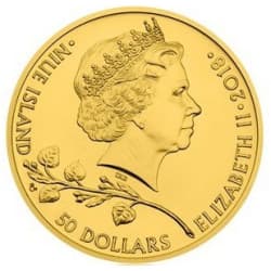 Zlatá mince 1 Oz Český Lev 2018 BK
