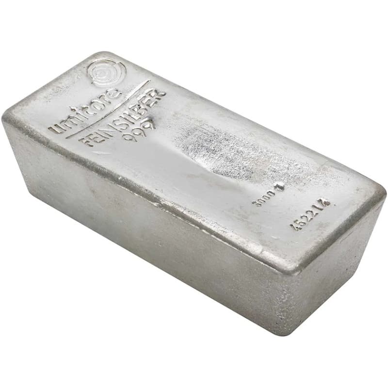 Stříbrný slitek 5 Kg Umicore