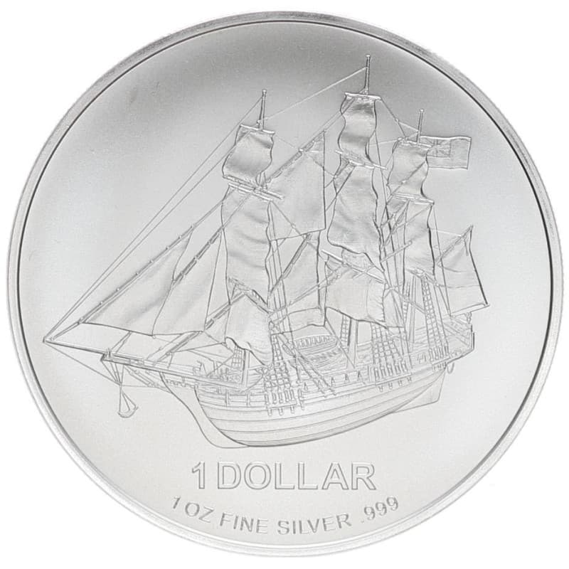Stříbrná mince 1 Oz Bounty 2009