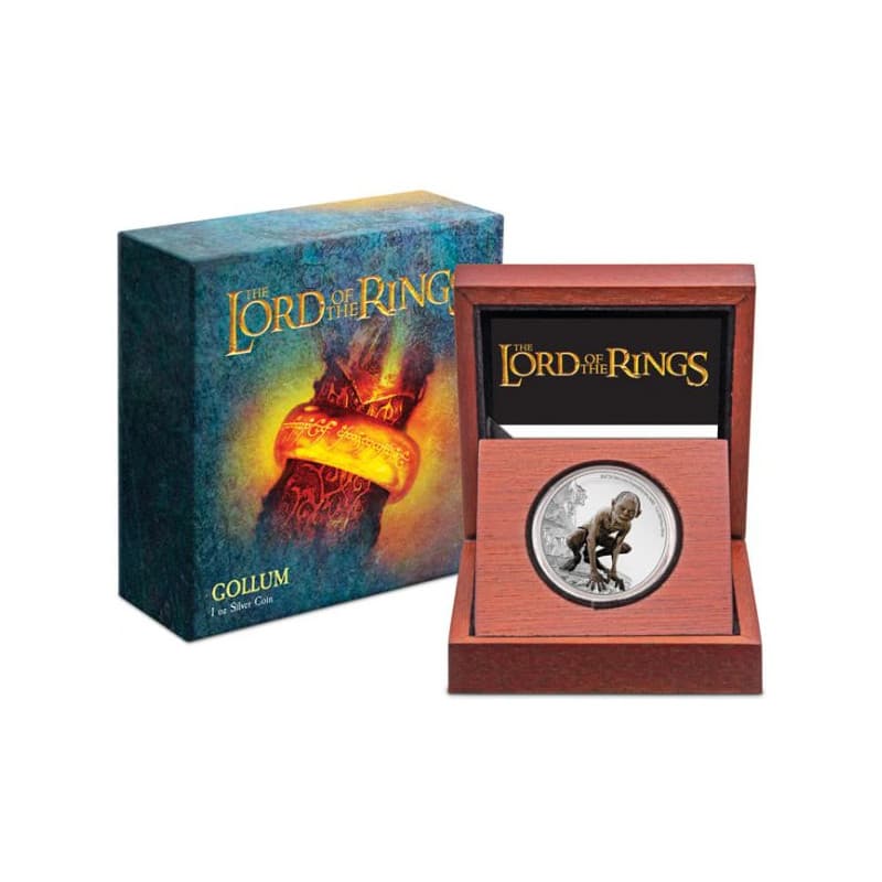 Stříbrná mince 1 Oz The Lord of the Rings Gollum 2022