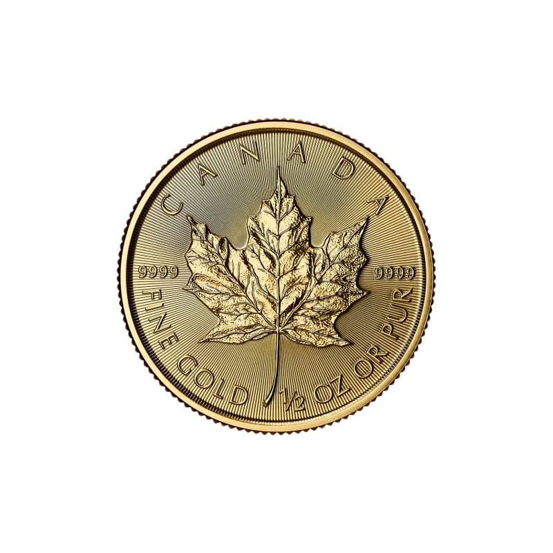 Zlatá mince 1/2 Oz Maple Leaf 2025
