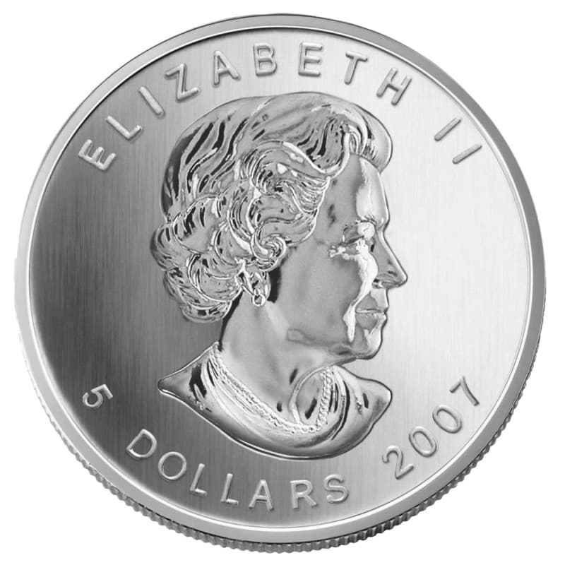 Stříbrná mince 1 Oz Maple Leaf 2007