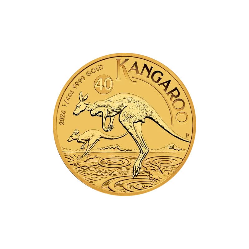 Zlatá mince 1/4 Oz Kangaroo 2026