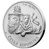 Stříbrná mince 1 Oz Český lev 2018
