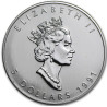 Stříbrná mince 1 Oz Maple Leaf 1991