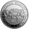 Stříbrná mince 1 Oz African Wildlife Elephant 2020