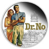 Stříbrná mince 1 Oz James Bond 007 Dr. No 2022 Proof + Kolorováná