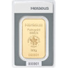 Zlatý slitek 50 g Heraeus