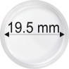 Plastová kapsle na minci 19,5 mm