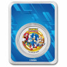 Stříbrná mince 1 Oz Sonic the Hedgehog Tails Kolorováno