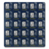 Platinový slitek 25 x 1 g PAMP