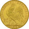 Zlatá mince 20 Frank Marianne Rooster - Kohout různé roky (1899-1914)