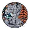 Stříbrná mince 1 Oz American Eagle Spirit Animal Series The Tiger 2021