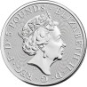 Stříbrná mince 2 Oz The Queens Beasts White Lion of Mortimer 2020