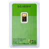 Zlatý slitek 1 g Valcambi green gold