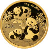 Zlatá mince 15 g China Panda 2025