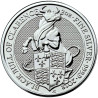 Stříbrná mince 2 Oz The Queens Beasts Black Bull of Clarence 2018