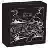 Stříbrná mince 1 Oz Lunar Series III Year of the Snake 2025 Kolorovaná Proof
